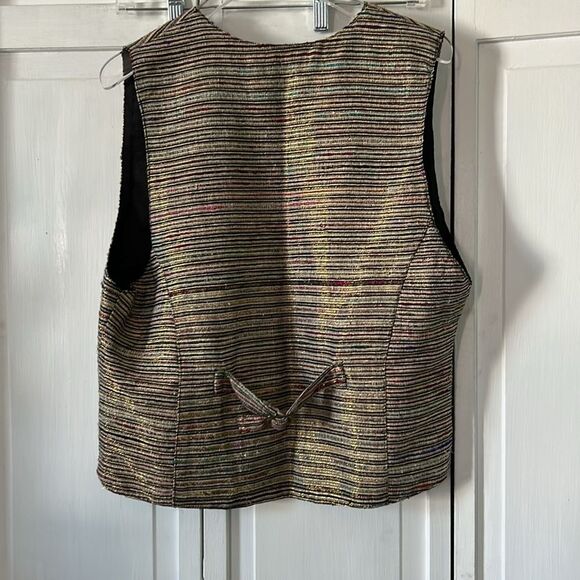 Vintage Silk Vest - Size M - Picture 5 of 7